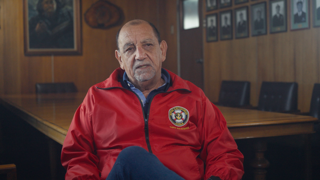 Luis Cortez Capitan Bote Salvavidas Valparaiso